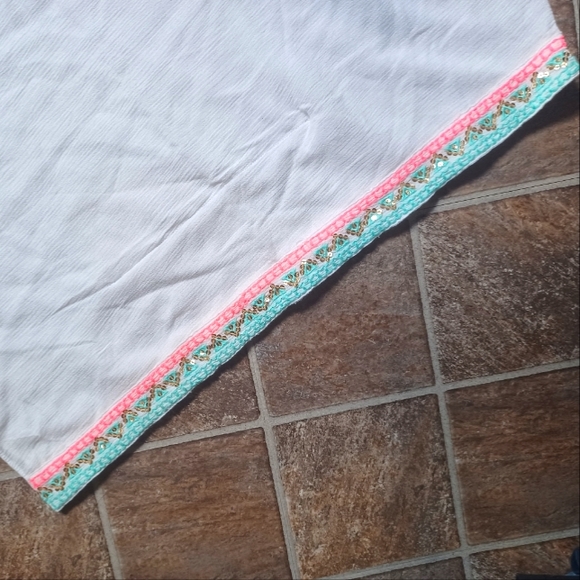 Lilly Pulitzer Lucinda Caftan Resort White Size S/M - Picture 6 of 8